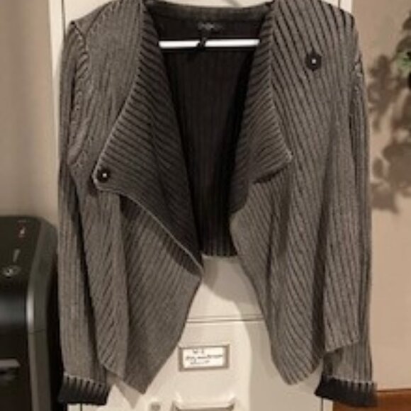 Jessica Simpson - Blaze Gray Cardigan Sweater - Size Medium - - Picture 1 of 3